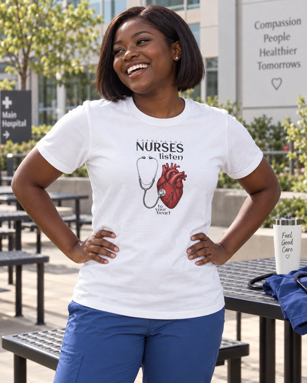 Cardiology Nurses Listen to Your Heart T-Shirt