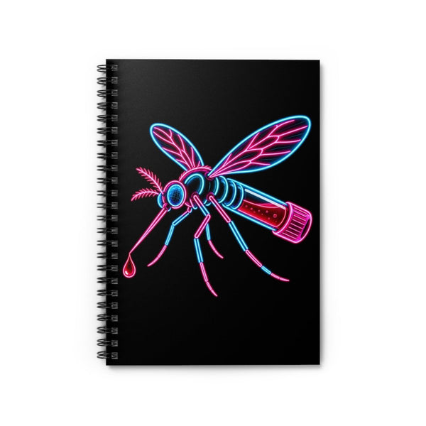 Neon Mosquito Notebook - LOL Nurse