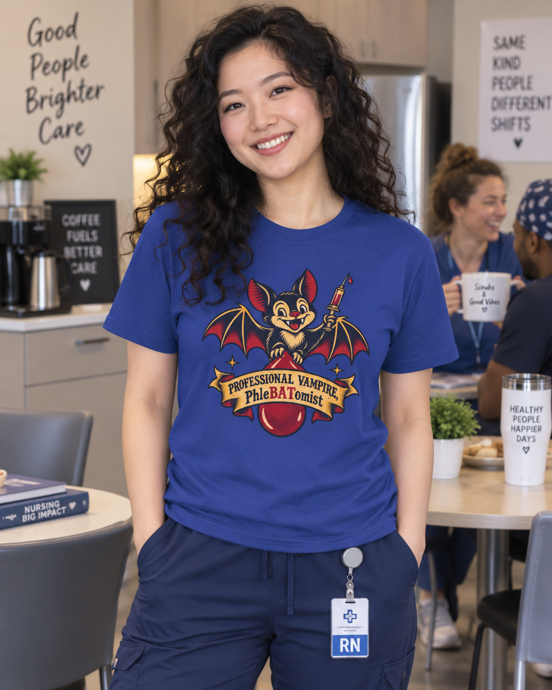 PhleBATomist T-Shirt - LOL Nurse
