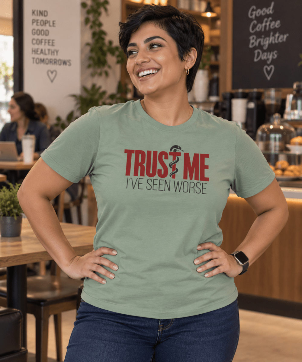 Trust Me I've Seen Worse Asclepius T-Shirt