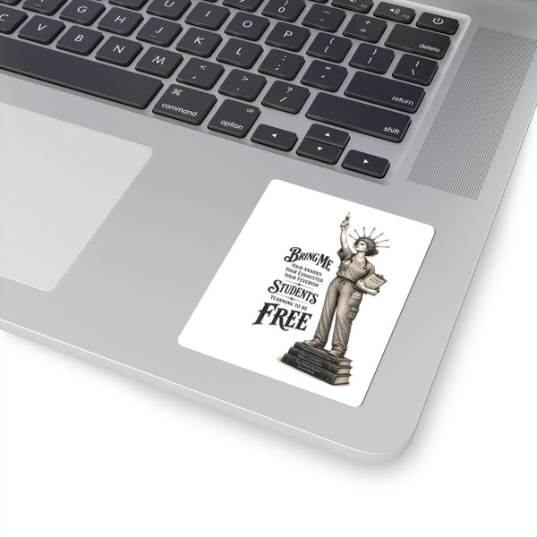 School Nurse Statue of Liberty sticker, main design