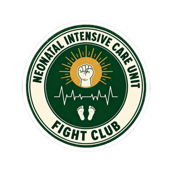 NICU Fight Club Sticker - LOL Nurse