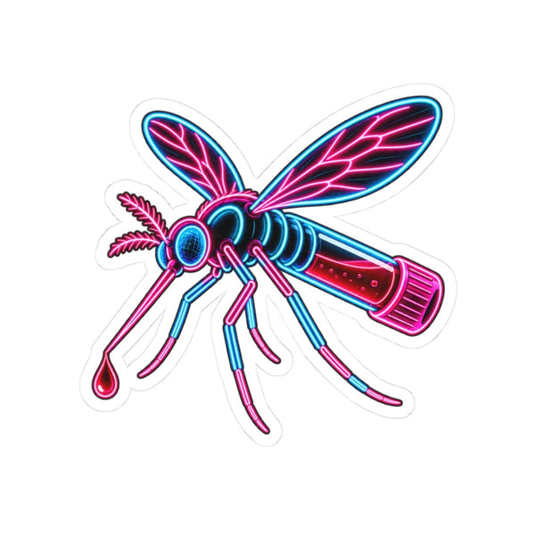 Neon Mosquito Sticker - LOL Nurse